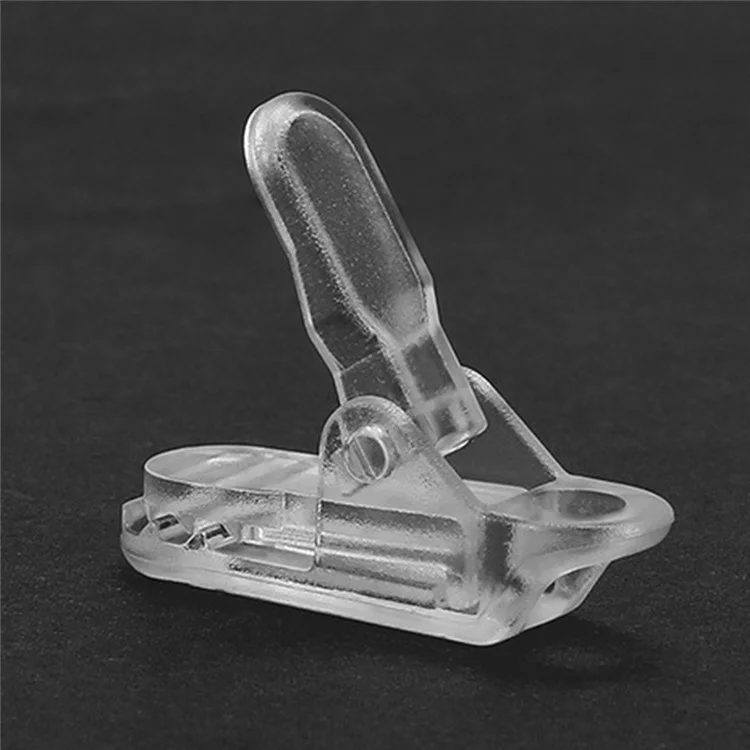 HALIN 10Pcs / Set Alligator Clip Crocodile Tent Awning Windproof Fixing Clamp for Outdoor Camping Canopy - Transparent