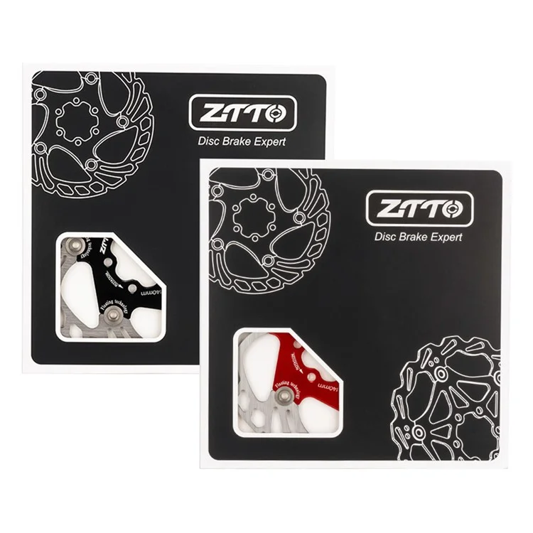 ZTTO FDDP2 Bicycle Floating Disc Brake Rotor for Mountain Bikes 6-Bolt Brake Disc - 203MM Red