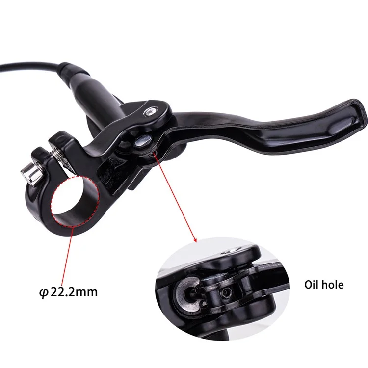 ZTTO ZT-YD1 1 Par de Freios de Disco Hidráulicos de Bicicleta Dianteiros + Traseiros