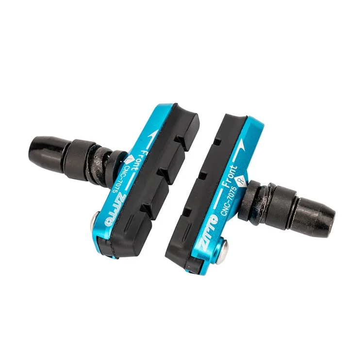ZTTO ZDSCP 1 Coppia di tamponi per freni per bicicletta 55 mm per MTB Mountain Bicycle V-Brake Blocks - Blu