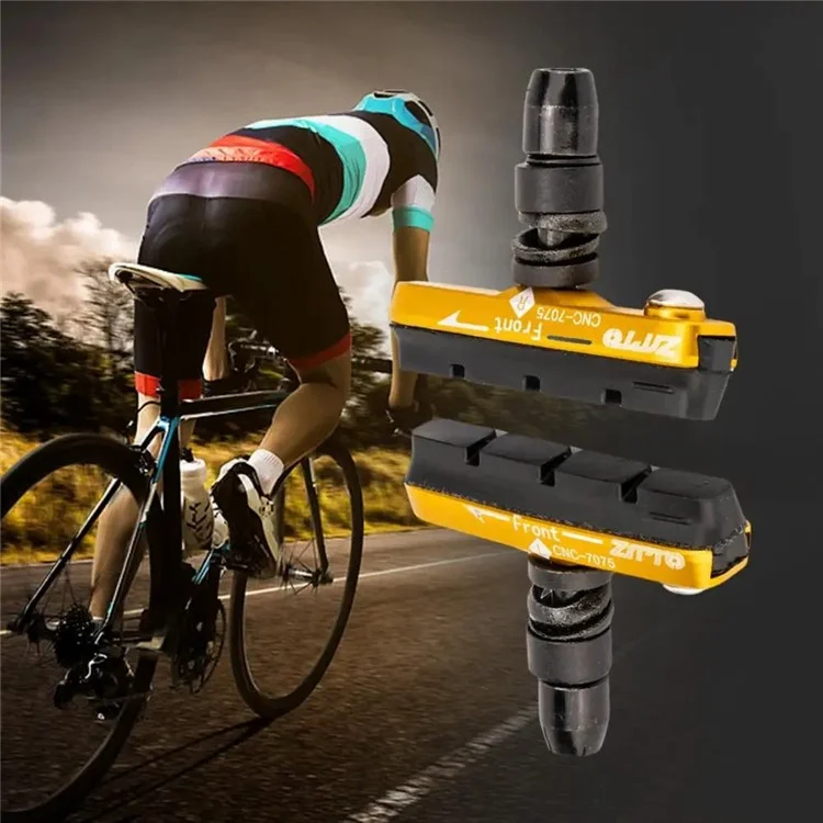 ZTTO ZDSCP 1 Coppia di tamponi per freni per bicicletta 55 mm per MTB Mountain Bicycle V-Brake Blocks - Blu