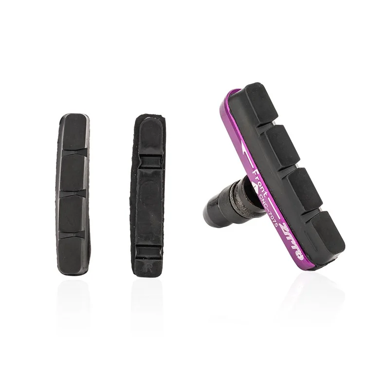 ZTTO ZDSCP 1 Coppia di tamponi per freni per bicicletta 55 mm per MTB Mountain Bicycle V-Brake Blocks - Blu