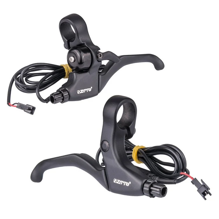 ZTTO SB4A 1 Par de Alças de Barra de Bicicleta Elétrica de Liga de Alumínio com Campainha