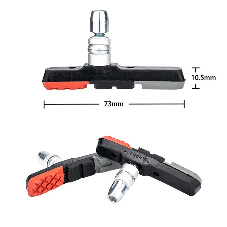 ZTTO SCP2 1 Par de Pastilhas de Freio de Borracha+Metal para Bicicleta de Montanha Acessórios de Bicicleta