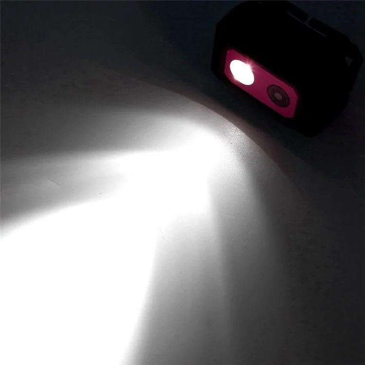Câmera de ação F18 HD 1080P DV com visão noturna, gravador de vídeo DVR com luz de LED na cabeça - Vermelho