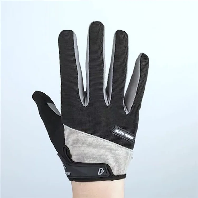 KYNCILOR A0056 One Pair Cycling Gloves Biking Gloves for Men Women Outdoor Full Finger Workout Gloves Sensitive Touch Screen Function Hiking Camping Gloves - Black//XL
