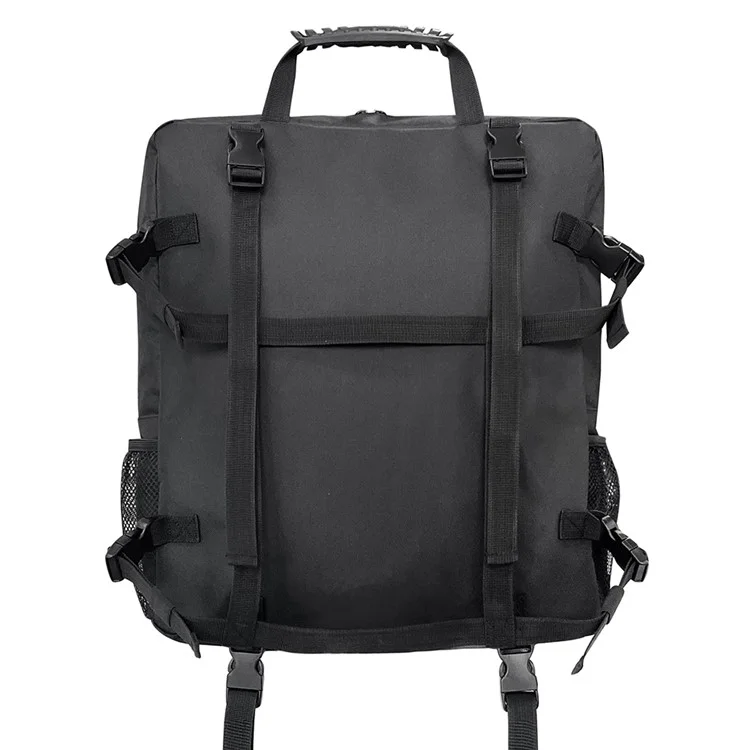 Waterproof Oxford Cloth Boat Seat Storage Bag Organizer with Mesh Pockets, 39x10x45cm