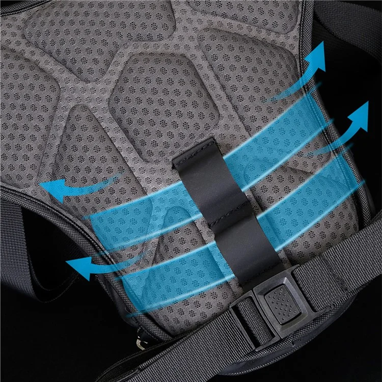 Sac de moto WILD MAN L1 3L Holster de cuisse Sac de hanche Sac à bandoulière Polyester+PU+EVA+TPU Sac de taille