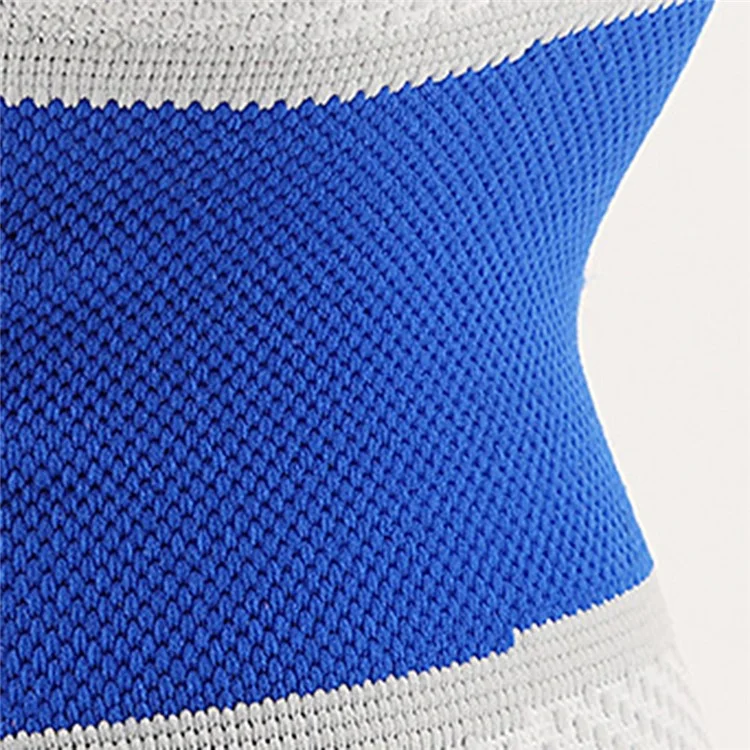 KYNCILOR AB058 Breathable Knee Support Brace Silicone Kneecap for Running Riding Basketball 1/Pc Elastic Knitted Knee Protective Pads - Purple/XL