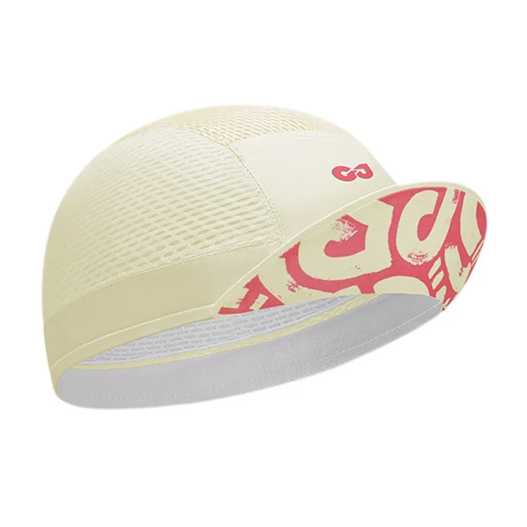GOLOVEJOY XMZ286 Cycling Skull Cap Under Helmet Liner Sun Visor Anti-UV Quick-Dry Hat for Men, Women - Beige