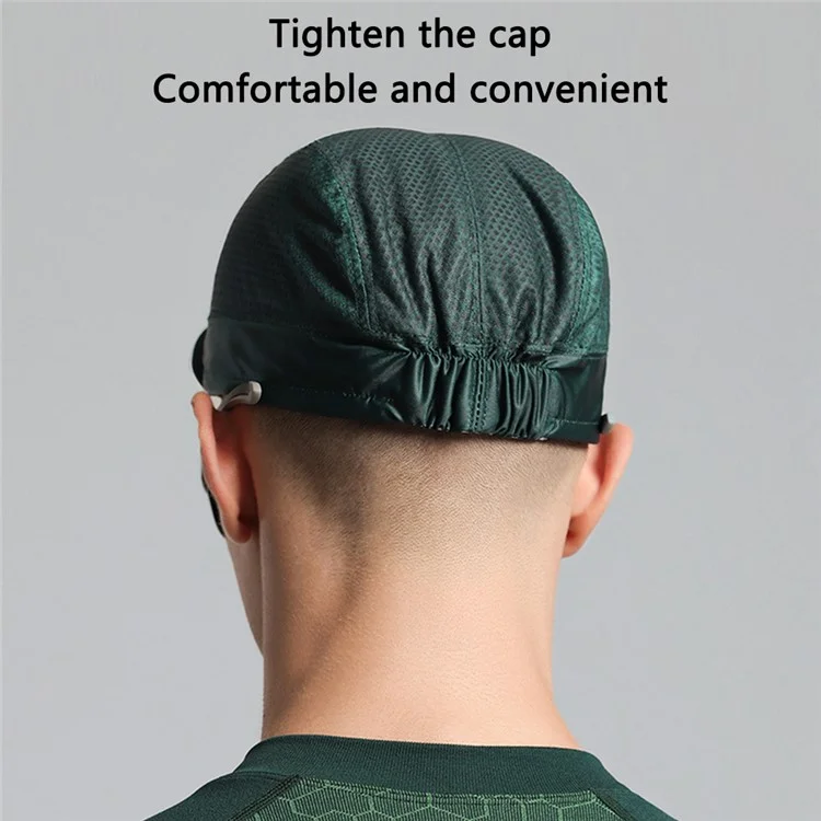 GOLOVEJOY XMZ286 Cycling Skull Cap Under Helmet Liner Sun Visor Anti-UV Quick-Dry Hat for Men, Women - Beige
