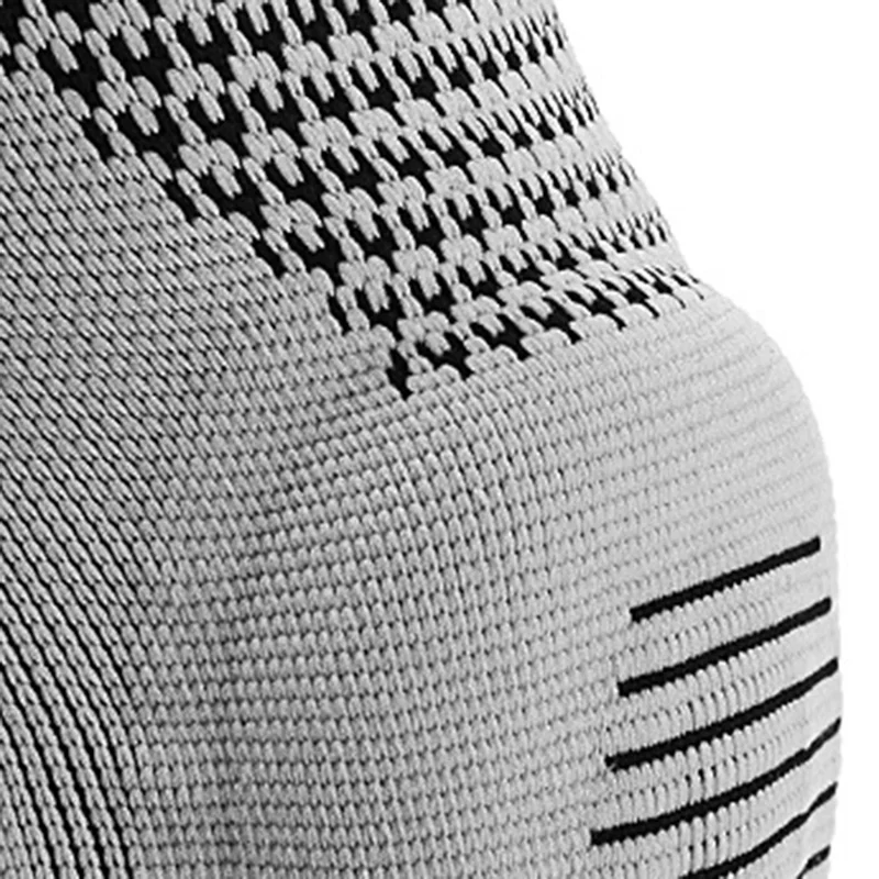 KYNCILOR AB066 Knee Brace Knee Compression Sleeve Support for Men and Women Compression Breathable Knee Pads - Grey//L