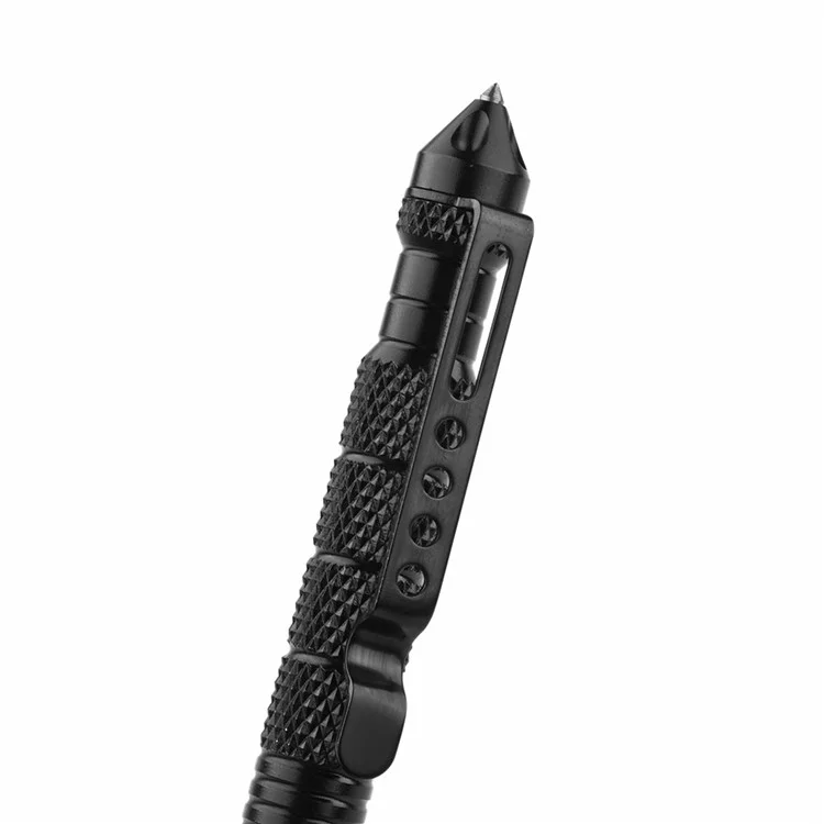 BH2S Penna tattica multiuso militare in acciaio al tungsteno per autodifesa - Grigio