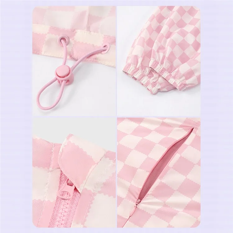 GOLOVEJOY FSY16 UPF 50+ Sun Protection Jacket Hoodie Clothing Summer Ice Silk Shirt - Short / Pink / S