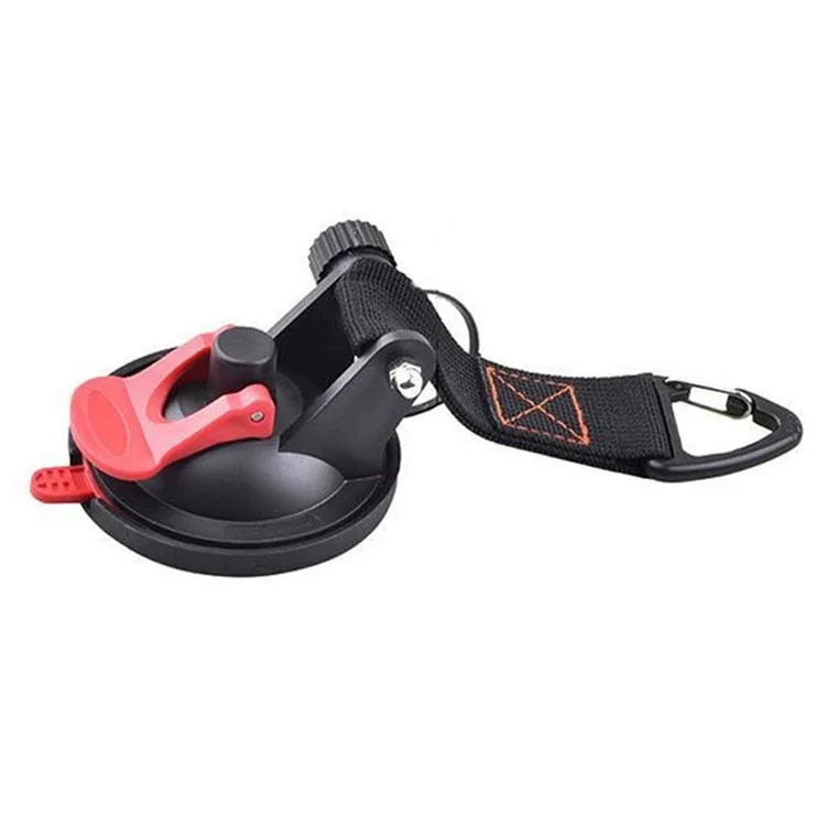 Tent Fixing Suction Cup Outdoor Sports Canopy Fixer Suction Hook, Max Bearing Capacity Within 1kg - Red