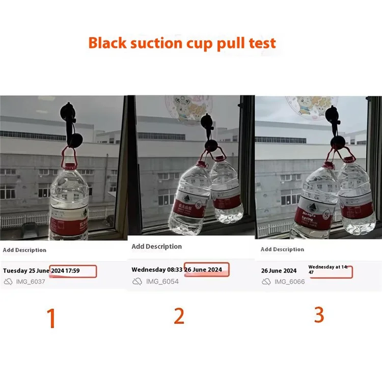Tent Fixing Suction Cup Outdoor Sports Canopy Fixer Suction Hook, Max Bearing Capacity Within 1kg - Red