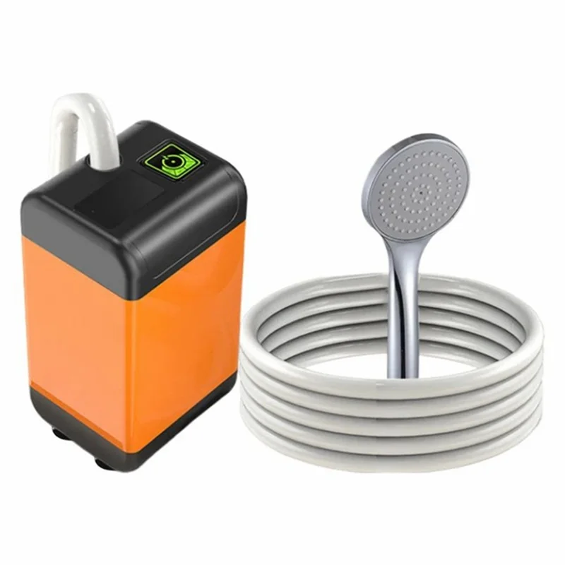 Douche électrique de camping en plein air de 4800 mAh avec 1 mode de pulvérisation