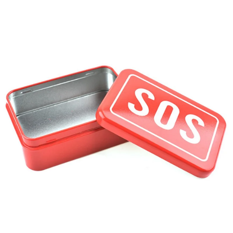 AOTU AT9016 Iron Storage Case Emergency Tool Box Shock-Resistant Outdoor SOS Box