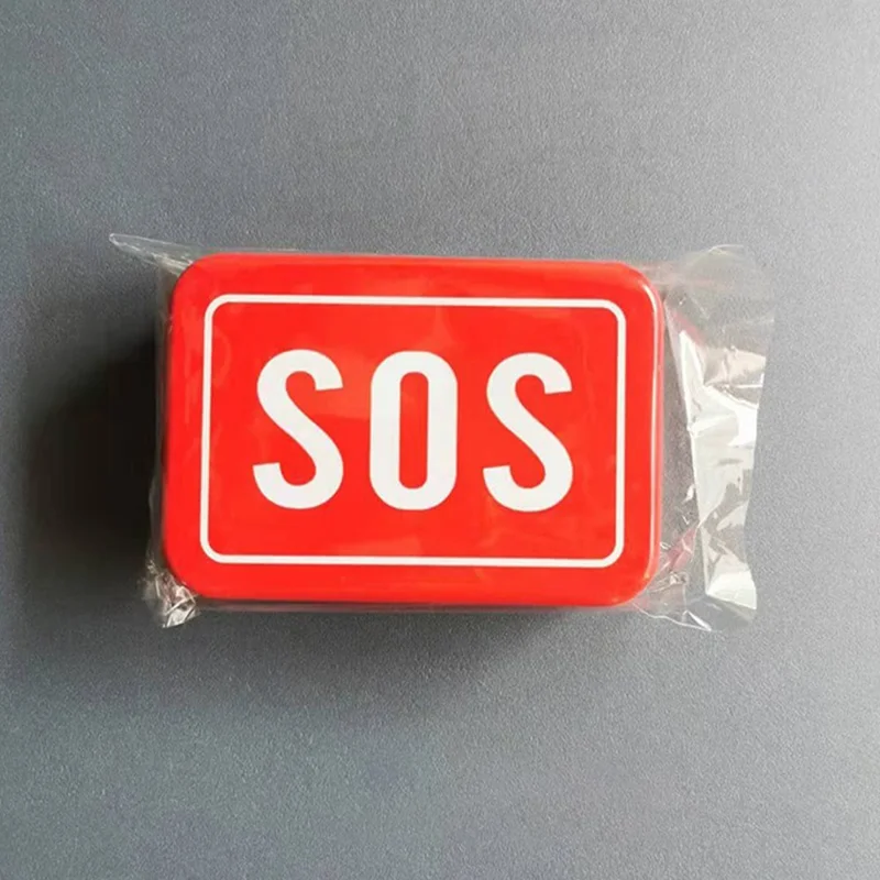 AOTU AT9016 Iron Storage Case Emergency Tool Box Shock-Resistant Outdoor SOS Box