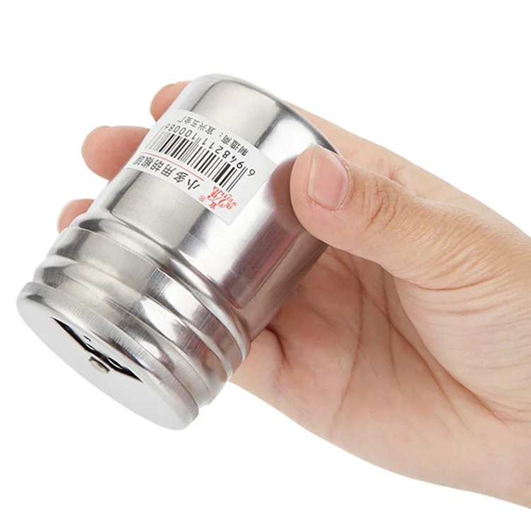 AOTU AT6342 Boîte en acier inoxydable pour assaisonnements, bouteille de shaker à épices pour barbecue extérieur, pique-nique (sans BPA, pas de certification FDA)