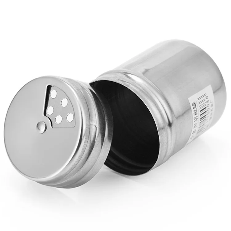 AOTU AT6342 Boîte en acier inoxydable pour assaisonnements, bouteille de shaker à épices pour barbecue extérieur, pique-nique (sans BPA, pas de certification FDA)