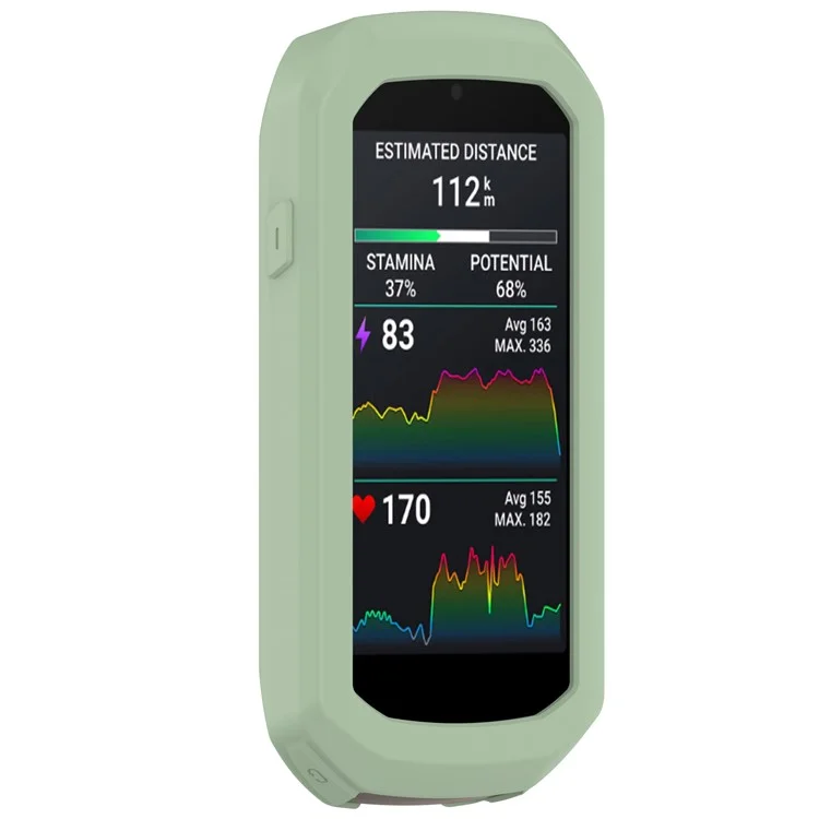 Étui de Protection en Silicone Pour Garmin Edge 1050 Bélo - Vert