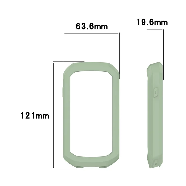 Étui de Protection en Silicone Pour Garmin Edge 1050 Bélo - Vert