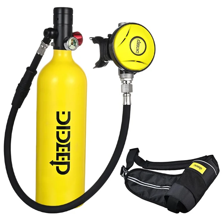 Dideep X4000pro 1L Tanque de Plongée Sous-marine - Jaune