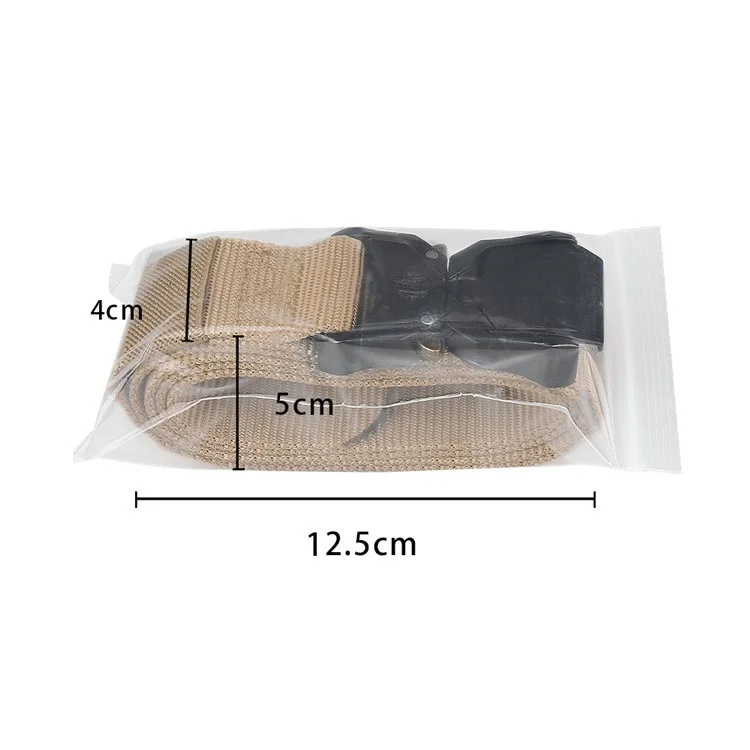 SN-P025-1 Liga da Fivela de Fivela de Alumínio Men da Cintura Tática Cintura de Nylon Casual Coloque - Preto