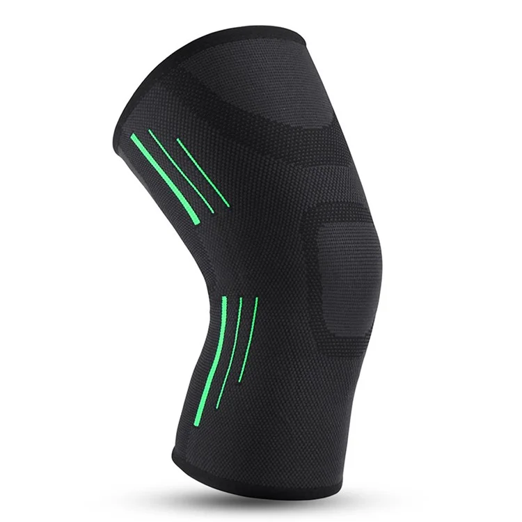 Kyncilor AB022 Supporto Non Slip Knee Brace Ultra-tinnecap Ultra-tinia Per la Gestione di Cuscinetti Protettivi Elastici Elastici Elastici Traspiranti - Verde/m