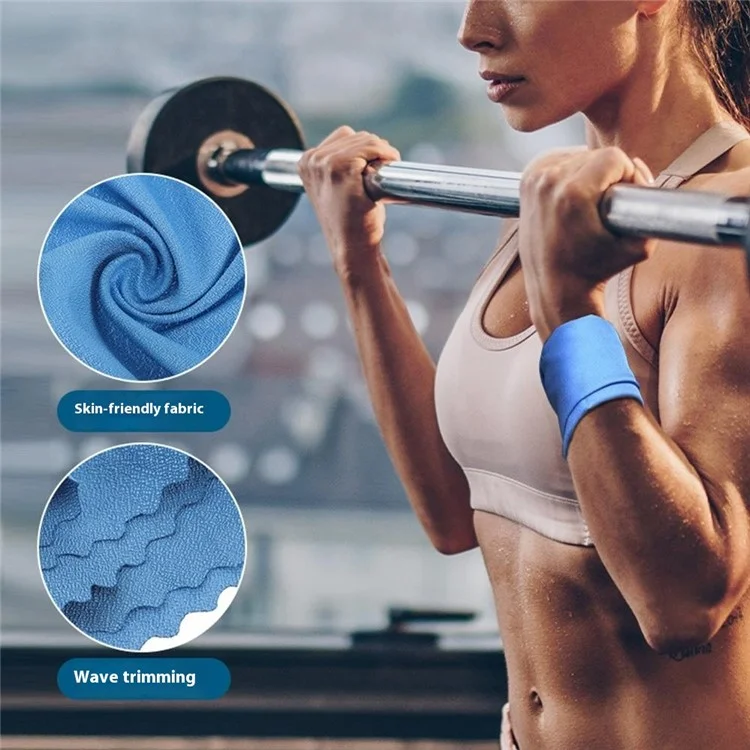 SGJ-58 40X40CM Nanofiber Ice Cooling Towel Soft Breathable Chilly Towel with Cute Whale Storage and PET Box for Camping Running Fitness - Red