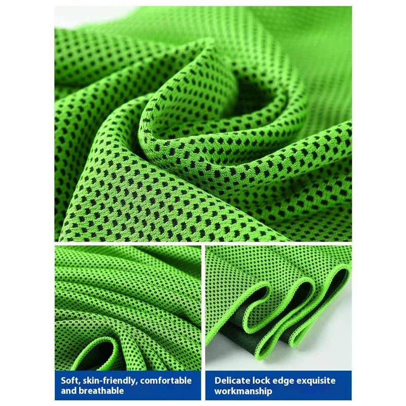 WDLGMJ-18 30X90cm Unltra Soft Outdoor Sport & Workout Cooling Towel Breathable Quick Dry Towel for Marathon Running Hiking Fitness Yoga - Sky Blue