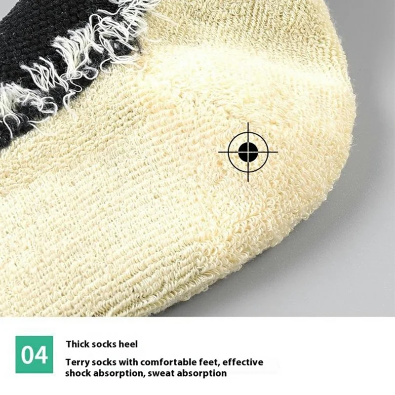 LINGTU CJM613 1 Pair Men Breathable High Tube Sports Socks with Anti-Slip Sole, Size M - White