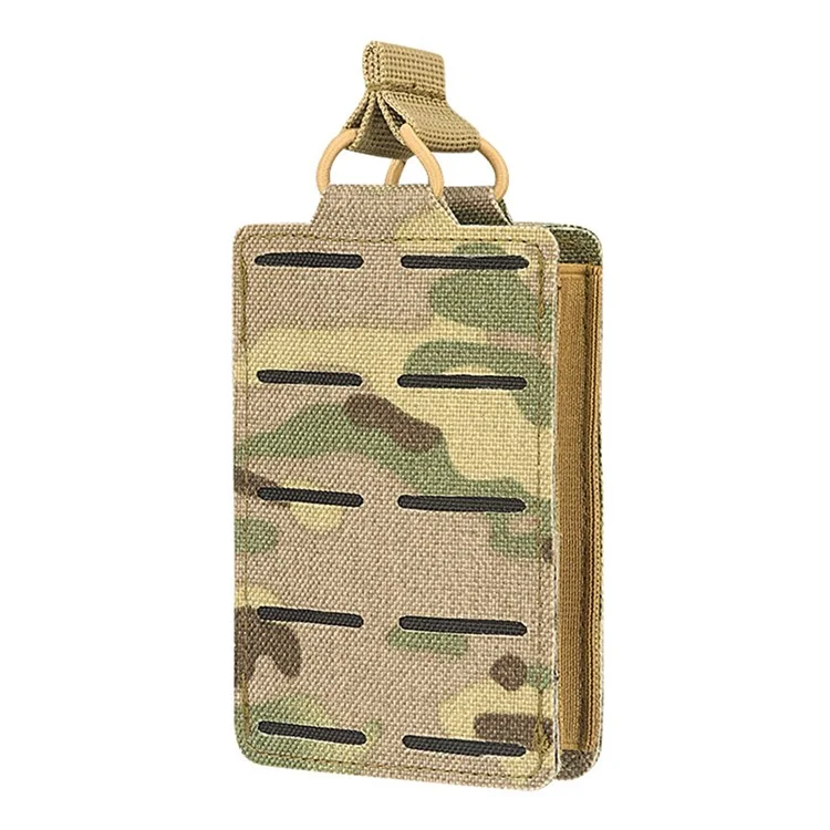 H254 Tactical Outdoor Single Molle Molo Scho Pouch Oxford Tisse Signe M4 Magazine Holster - Camouflage