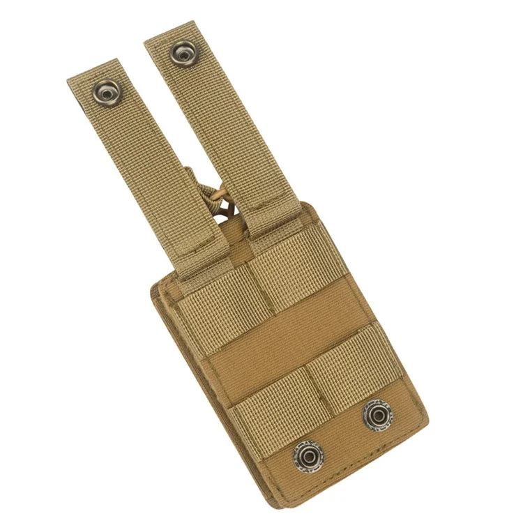 H254 Tactical Outdoor Single Molle Molo Scho Pouch Oxford Tisse Signe M4 Magazine Holster - Camouflage