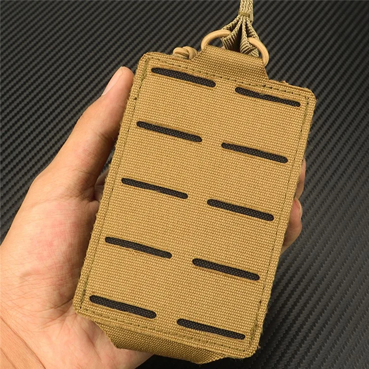 H254 Tactical Outdoor Single Molle Molo Scho Pouch Oxford Tisse Signe M4 Magazine Holster - Camouflage