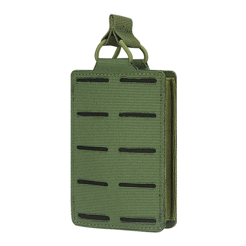 H254 Tactical Outdoor Single Molle Ammo Pouch Oxford Cloth Single M4 Magazine Holster - Green