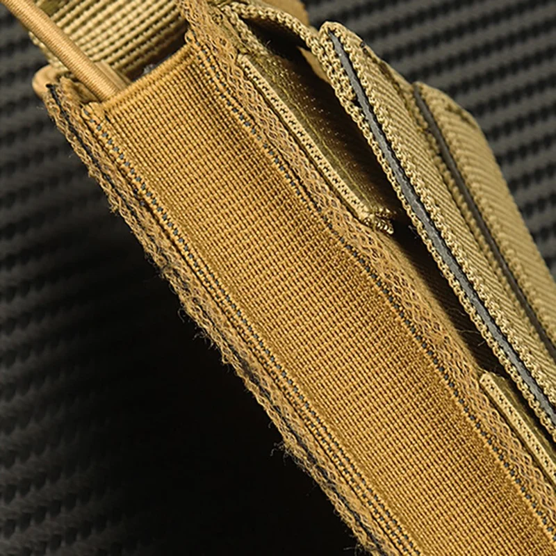 H254 Tactical Outdoor Single Molle Ammo Pouch Oxford Cloth Single M4 Magazine Holster - Green