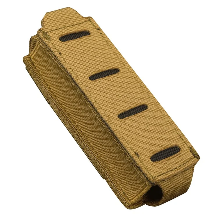 H253 Single Pistol Mag Pouch Molle Top Ouvers Scheth M1911.45acp / 92f 9 mm /.40 Magazine Holster - Coyote Brun