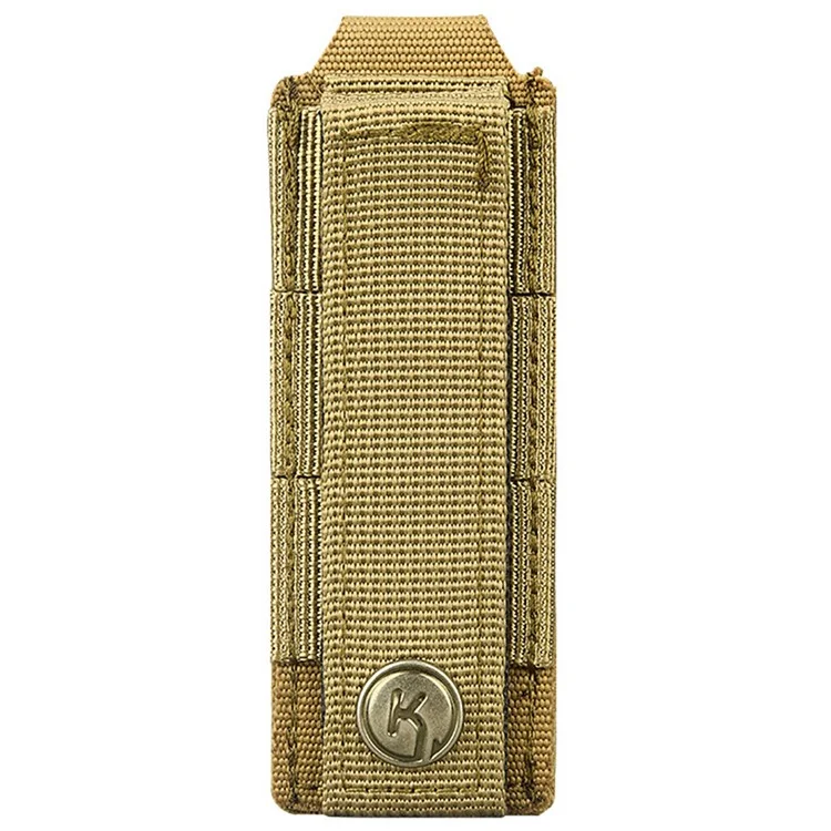 H253 Single Pistol Mag Pouch Molle Top Ouvers Scheth M1911.45acp / 92f 9 mm /.40 Magazine Holster - Coyote Brun