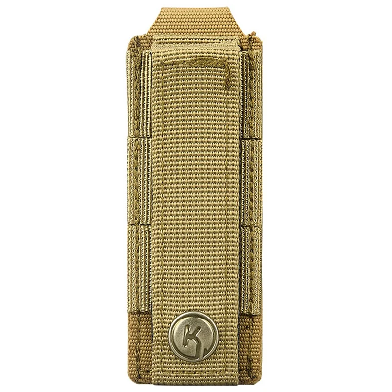 H253 Одиночный Пистолетный Mag Mouct Molle Top Open Pouch M1911.45acp / 92F 9 мм /.40 Журнал -кобура Фонарика - Черный Камуфляж Скорпиона