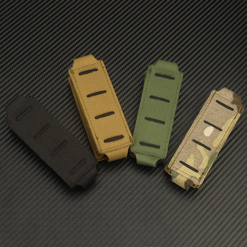 H253 Одиночный Пистолетный Mag Mouct Molle Top Open Pouch M1911.45acp / 92F 9 мм /.40 Журнал -кобура Фонарика - Черный Камуфляж Скорпиона