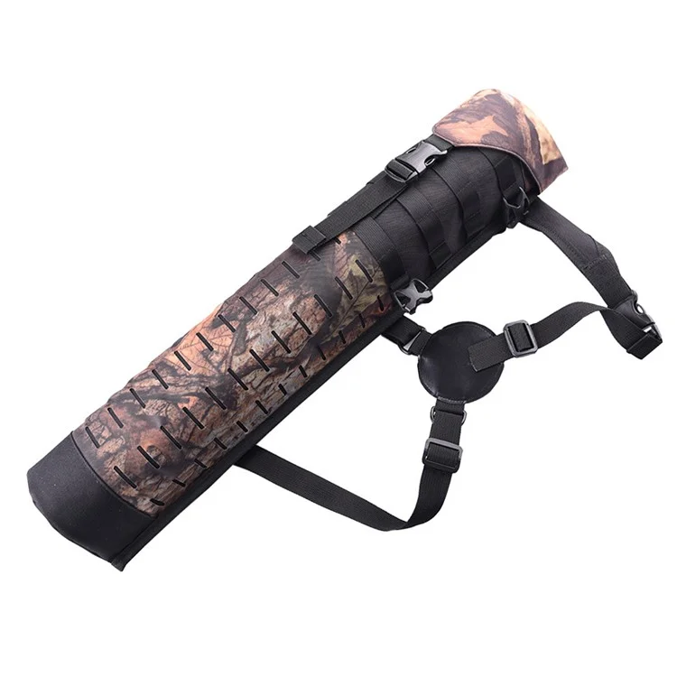 Luckstone JH-ZS003 Outdoor Tactical Tactical Arrows Holder Camo Ush Résistant à L'archerie de Rangement de Carquois. - Camouflage