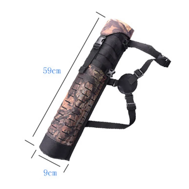 Luckstone JH-ZS003 Outdoor Tactical Tactical Arrows Holder Camo Ush Résistant à L'archerie de Rangement de Carquois. - Camouflage