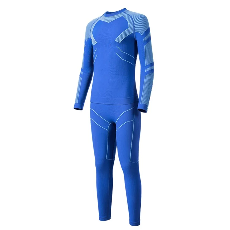 Golovejoy SGY10 Niños al Aire Libre Skiing Sabio Sin Costura - Zafiro Azul S