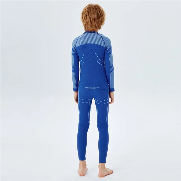 Golovejoy SGY10 Niños al Aire Libre Skiing Sabio Sin Costura - Zafiro Azul S