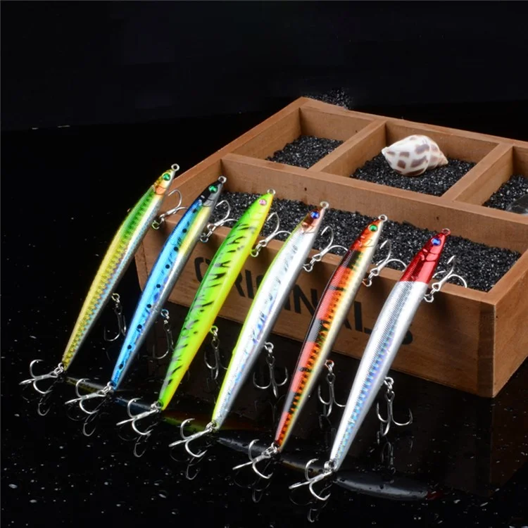 CH66 12,5 cm 20g Fishing Spinner Lure Treble Hook Bait de Pêche Artificielle - Style 1