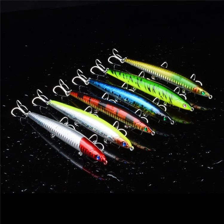 CH66 12,5 cm 20g Fishing Spinner Lure Treble Hook Bait de Pêche Artificielle - Style 1