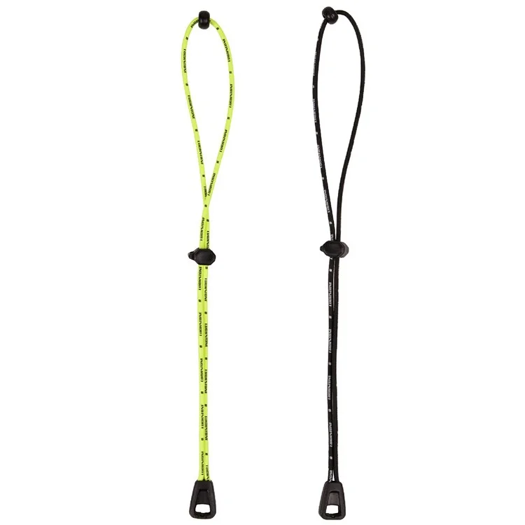 2 cordes élastiques de camping extérieur LUCKSTONE, usage intensif, multifonctions, noir et vert