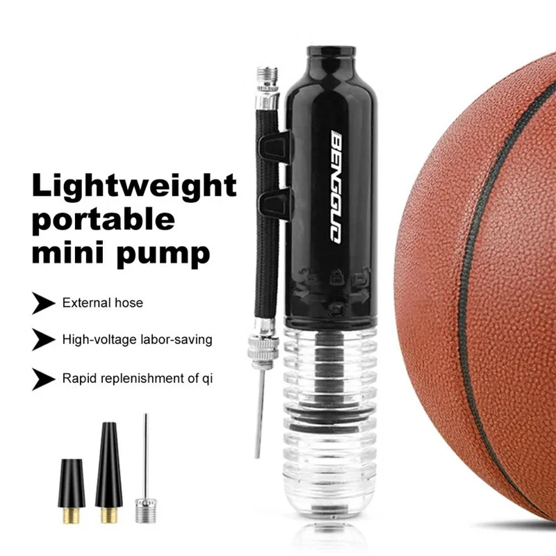Wholesale BENGGUO BG-1691 Mini Plastic Hand Air Ball Pump Inflator Kit ...